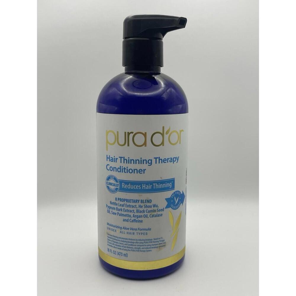 Pura d'or Hair Thinning Therapy Conditioner 16 fl oz - NEW
